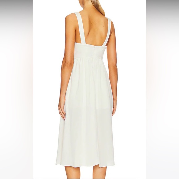 WeWoreWhat Corset MIDI Dress in whisper white NWT - Picture 6 of 7